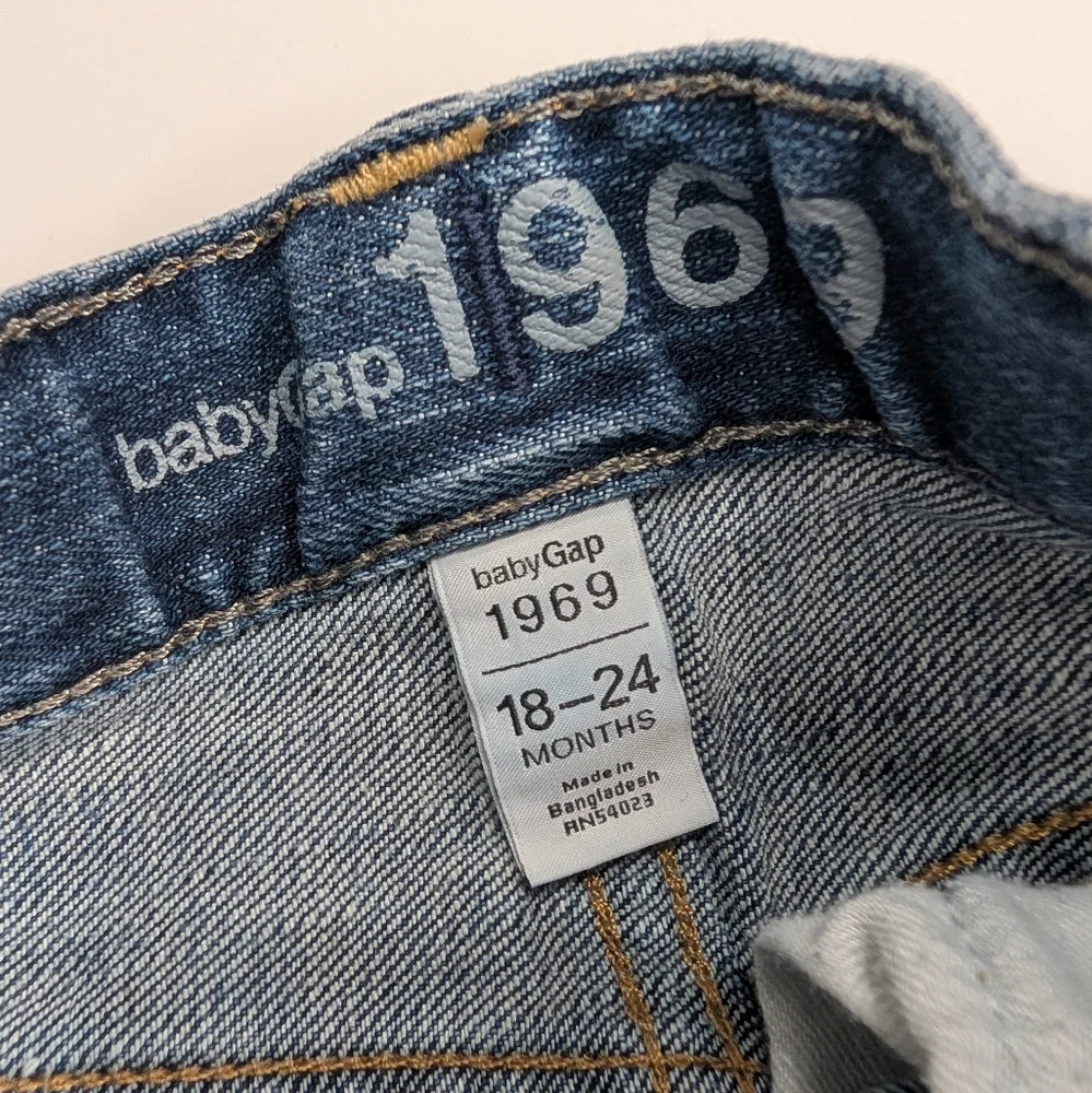 👖 BabyGap 1969 Skinny‎ Jeans | Size 18–24 Months | Adjustable Waist Denim